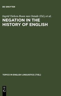 cover of the book Negation in the History of English