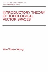 cover of the book Introductory Theory of Topological Vector Spaces