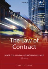 cover of the book The Law of Contract