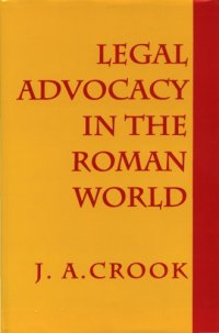 cover of the book Legal Advocacy in the Roman World