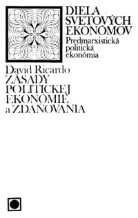 cover of the book Zásady politickej ekonómie a zdaňovania