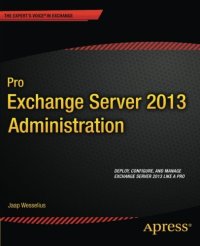 cover of the book Pro Exchange Server 2013 Administration