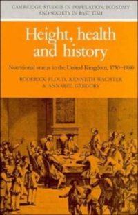 cover of the book Height, Health and History: Nutritional Status in the United Kingdom, 1750-1980