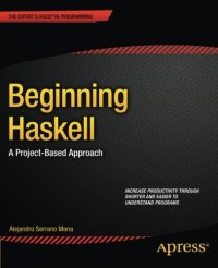 cover of the book Beginning Haskell: A Project-Based Approach