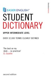 cover of the book Easier English Dictionary for Students : Over 35,000 Terms Clearly Defined