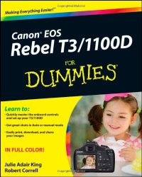 cover of the book Canon EOS Rebel T3/1100D For Dummies