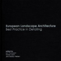 cover of the book European landscape architecture : best practice in detailing