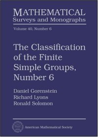 cover of the book The Classification of the Finite Simple Groups, Number 6, Part IV: The Special Odd Case