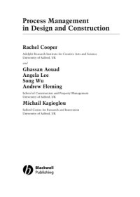 cover of the book Process Management in Design and Construction