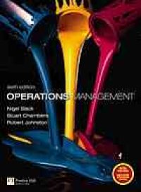 cover of the book Operations management