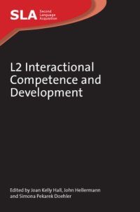 cover of the book L2 interactional competence and development