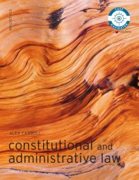 cover of the book Constitutional and administrative law