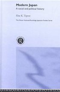 cover of the book Modern Japan : a social and political history