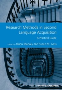 cover of the book Research methods in second language acquisition : a practical guide