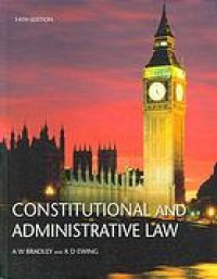 cover of the book Constitutional and administrative law