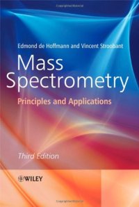 cover of the book Mass spectrometry : principles and applications