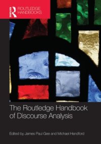 cover of the book The Routledge handbook of discourse analysis