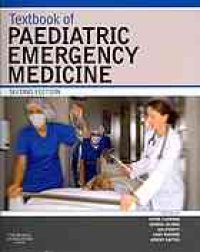 cover of the book Textbook of paediatric emergency medicine