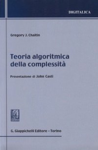 cover of the book Teoria algoritmica della complessità