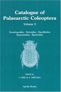 cover of the book Catalogue of Palaearctic Coleoptera, Vol. 3: Scarabaeoidea - Scirtoidea - Dascilloidea - Buprestoidea - Byrrhoidea