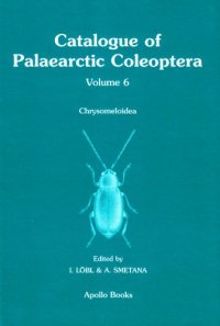 cover of the book Catalogue of Palaearctic Coleoptera, Vol. 6: Chrysomeloidea