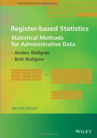 cover of the book Register-based Statistics: Statistical Methods for Administrative Data