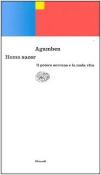 cover of the book Homo Sacer