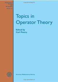 cover of the book Topics in Operator Theory