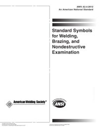 cover of the book Standard symbols for welding, brazing, and nondestructive examination