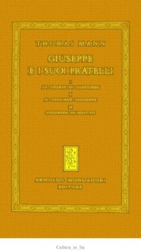 cover of the book Giuseppe e i suoi fratelli