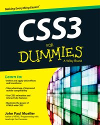 cover of the book CSS3 for dummies