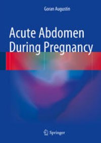 cover of the book Acute Abdomen During Pregnancy