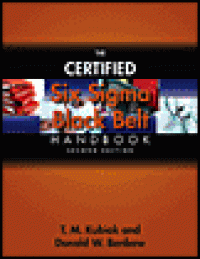 cover of the book Certified Six Sigma Black Belt Handbook