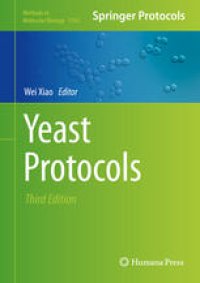 cover of the book Yeast Protocols