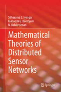 cover of the book Mathematical Theories of Distributed Sensor Networks