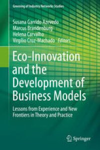 cover of the book Eco-Innovation and the Development of Business Models: Lessons from Experience and New Frontiers in Theory and Practice