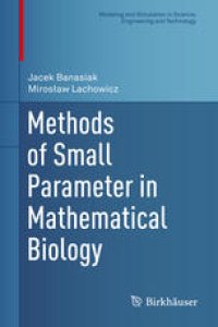 cover of the book Methods of Small Parameter in Mathematical Biology