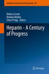 cover of the book Heparin - A Century of Progress