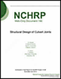 cover of the book Structural Design of Culvert Joints