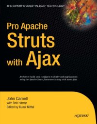 cover of the book Pro Apache Struts with Ajax