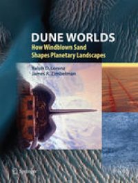 cover of the book Dune Worlds: How Windblown Sand Shapes Planetary Landscapes