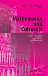 cover of the book Mathematics and Culture II: Visual Perfection: Mathematics and Creativity