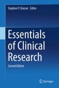 cover of the book Essentials of Clinical Research