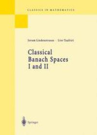 cover of the book Classical Banach Spaces I: Sequence Spaces