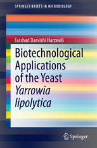 cover of the book Biotechnological Applications of the Yeast Yarrowia lipolytica