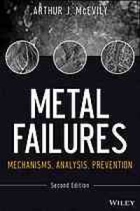 cover of the book Metal failures : mechanisms, analysis, prevention