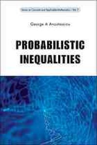 cover of the book Probabilistic inequalities