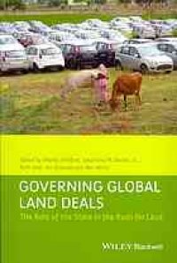 cover of the book Governing global land deals : the role of the state in the rush for land