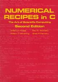 cover of the book Numerical recipes in C : the art of scientific computing