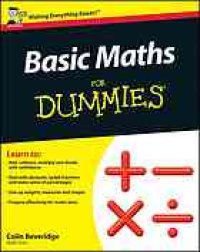 cover of the book Basic maths for dummies